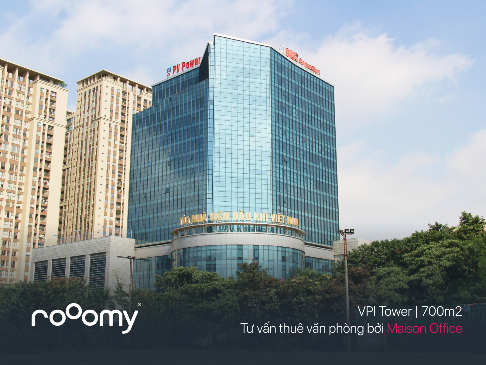dự án thuê văn phòng Rooomy Maison Office