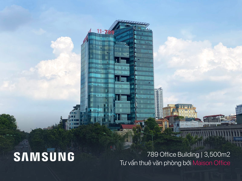 dự án thuê văn phòng Samsung Maison Office