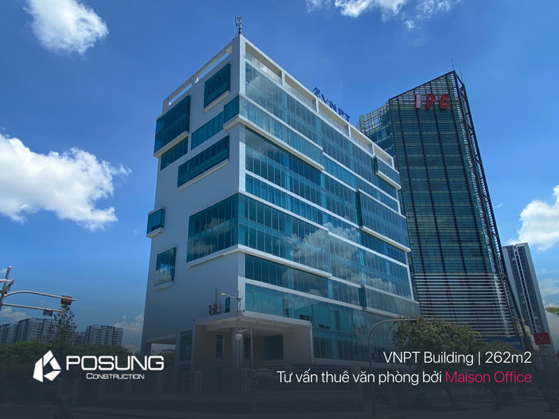 dự án thuê văn phòng Po Sung Construction Maison Office