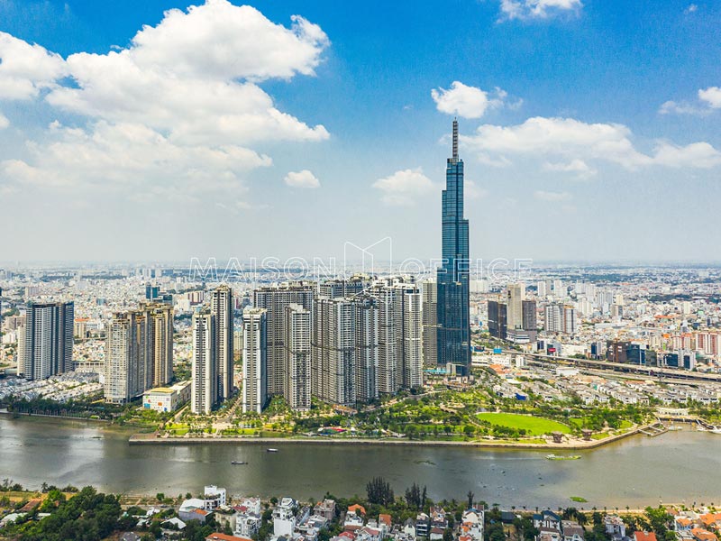 The Landmark 81 is the tallest building in Vietnam
