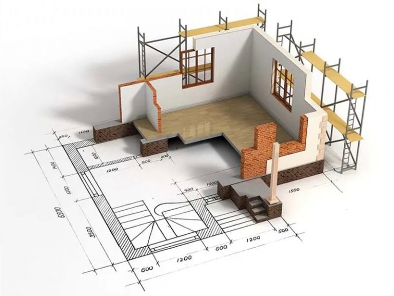 How to calculate square meters of masonry walls