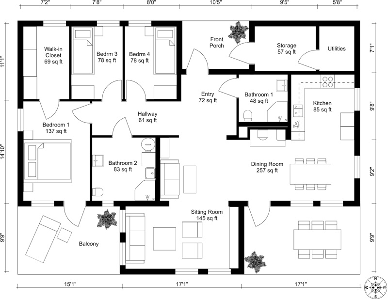 Floor layout – What is a floor plan?