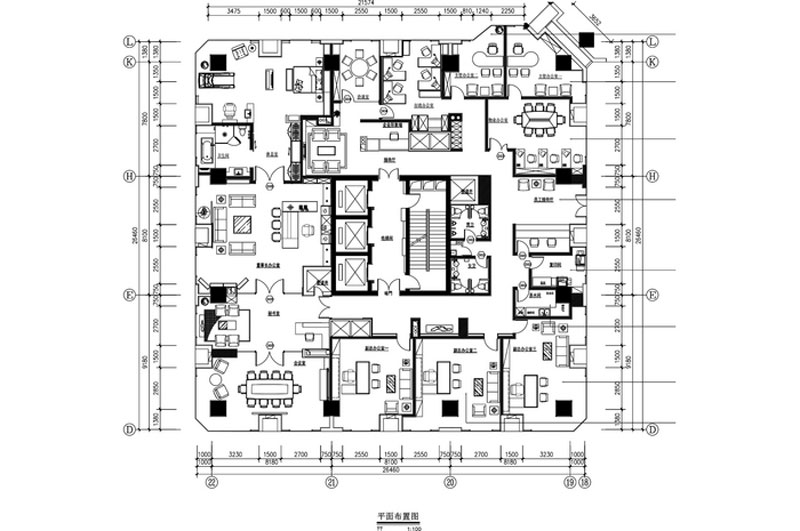 Instructions on how to read office floor plans most effectively