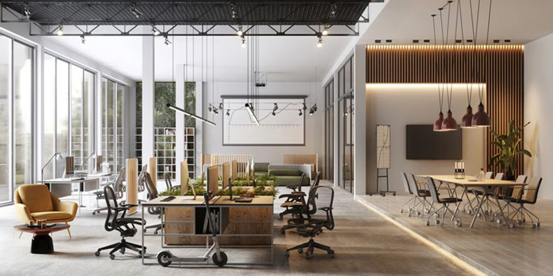 Modern and professional office design style