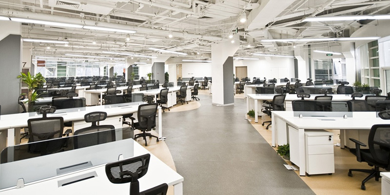 Open offices combined with communication styles create a professional work environment