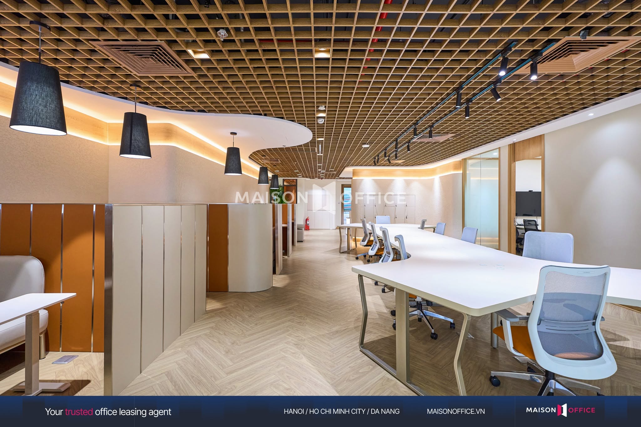 Serviced offices are suitable for businesses that need ready-to-use workspace