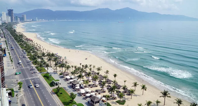 Da Nang is a city with many of the most beautiful beaches on the planet