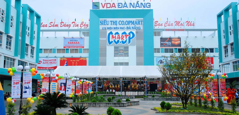 Co.opmart is a familiar shopping destination for Da Nang people