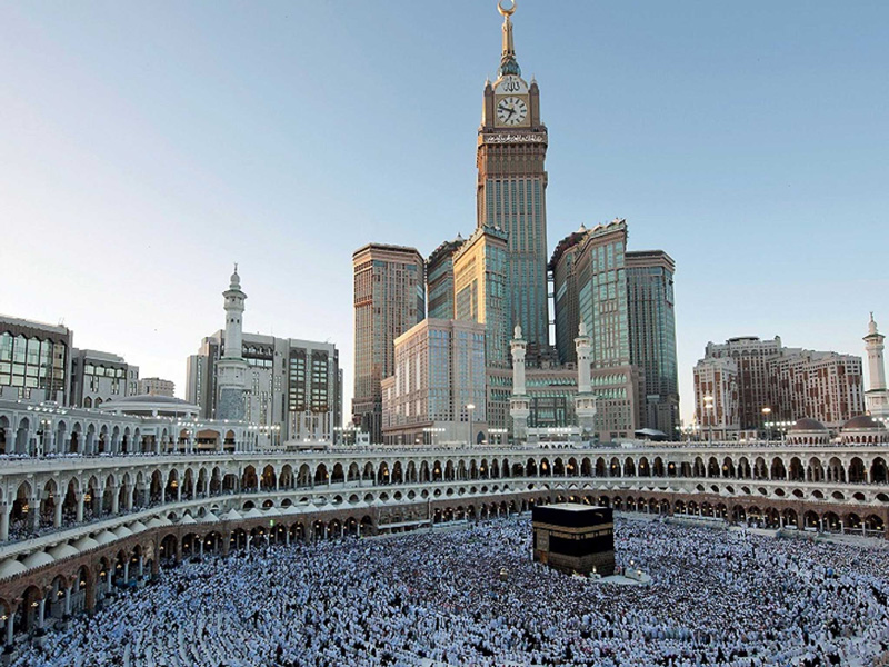 Abraj Al-Bait clock tower is the 8th tallest building in the future