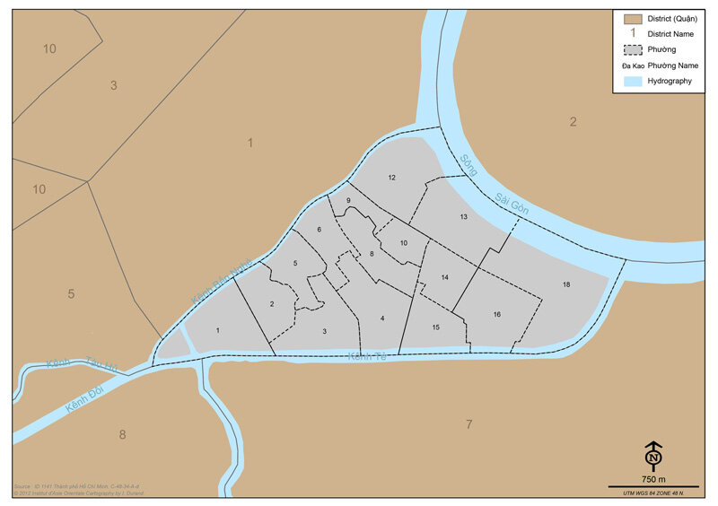 District 4 is the inner city district with the highest population density in Ho Chi Minh City