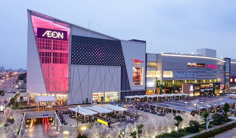 Aeon Mall Binh Tan is a "shopping paradise" for many customers