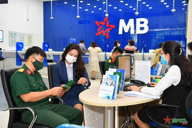 MB Bank is a bank directly under the Ministry of National Defense of Vietnam with stable and sustainable financial development