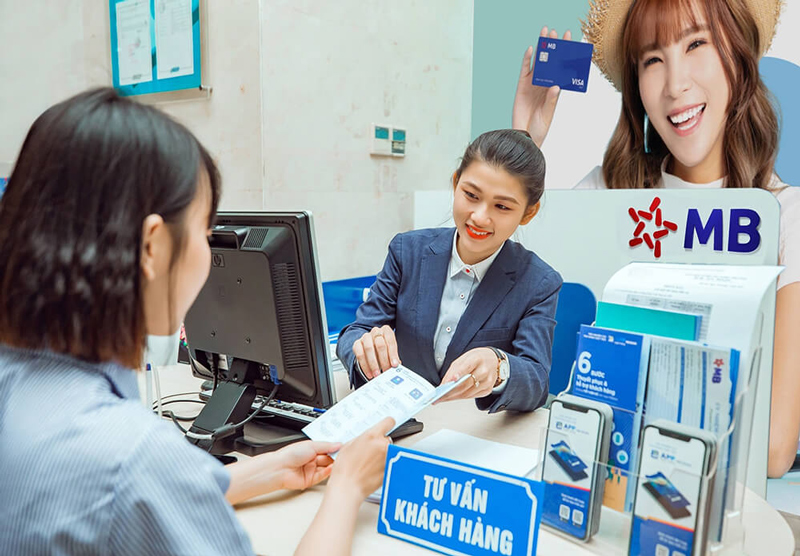 MB Bank is a pioneer bank in applying information technology to banking activities in Vietnam