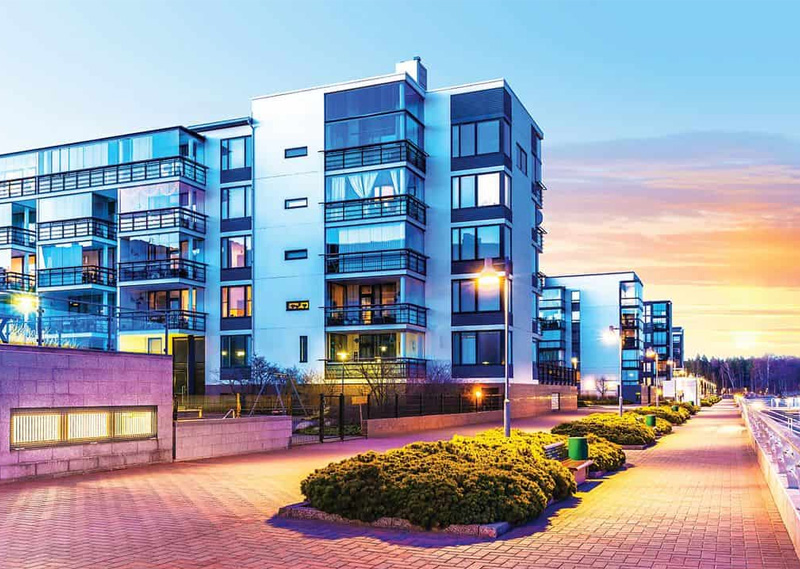 Types of real estate are included in the business