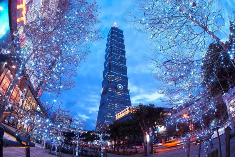 Taipei 101 Tower is the tallest building in Taiwan