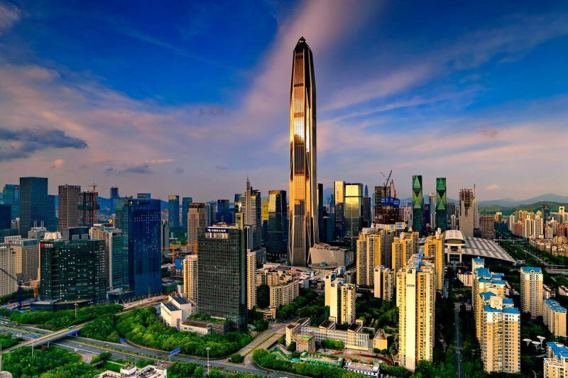 Ping An International Financial Center is considered an economic symbol of China