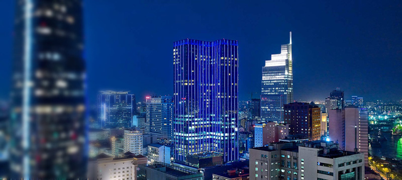 Saigon Times Square is a skyscraper in District 1, bringing sustainable economic potential to the area