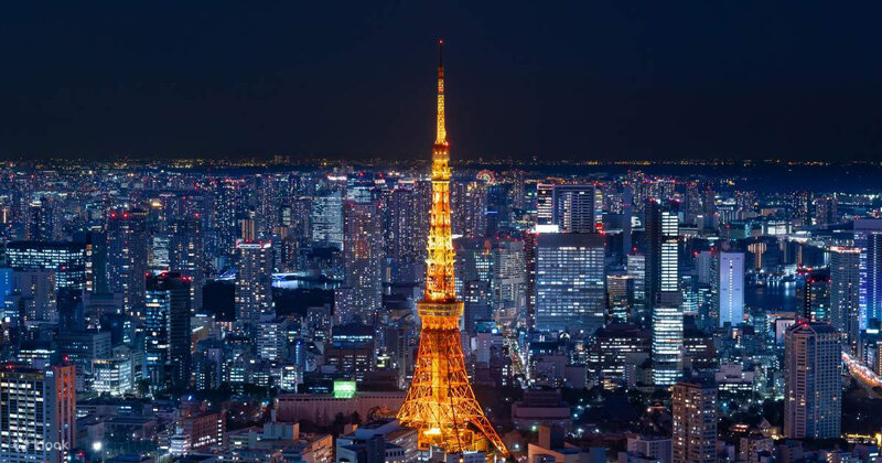 Tokyo Tower brings extremely attractive modern beauty