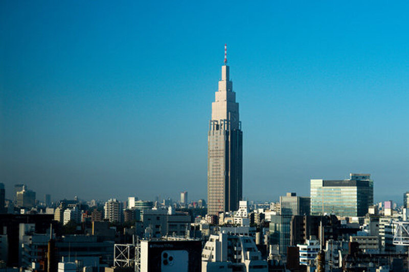 NTT Docomo Yoyogi is the 6th tallest building in Japan