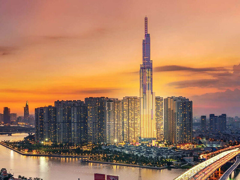 Landmark 81 is the second tallest building in Southeast Asia