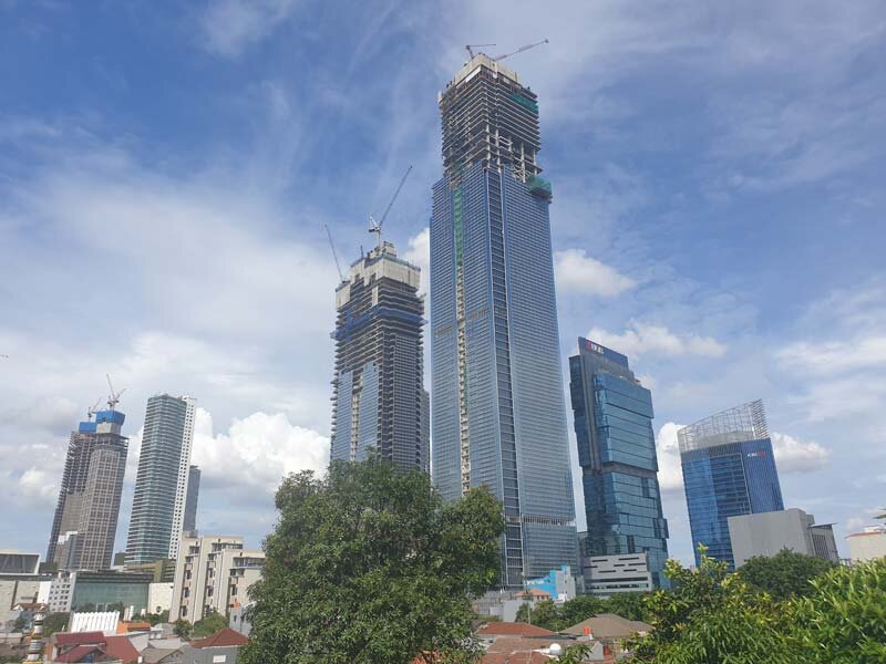 Autograph Tower is a super tall building in Jakarta, Indonesia