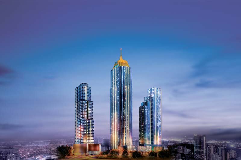 Number 8 in the top tallest buildings in Southeast Asia is Grand Hyatt Manila