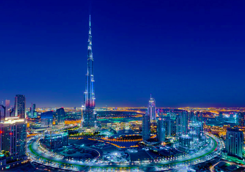 Burj Khalifa is the most beautiful building in the world with a skyscraper height