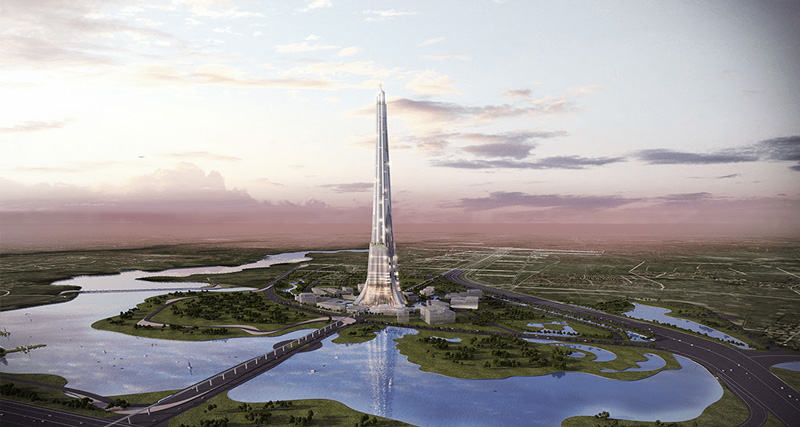 In the future, Phuong Trach Tower will be the tallest building in Vietnam