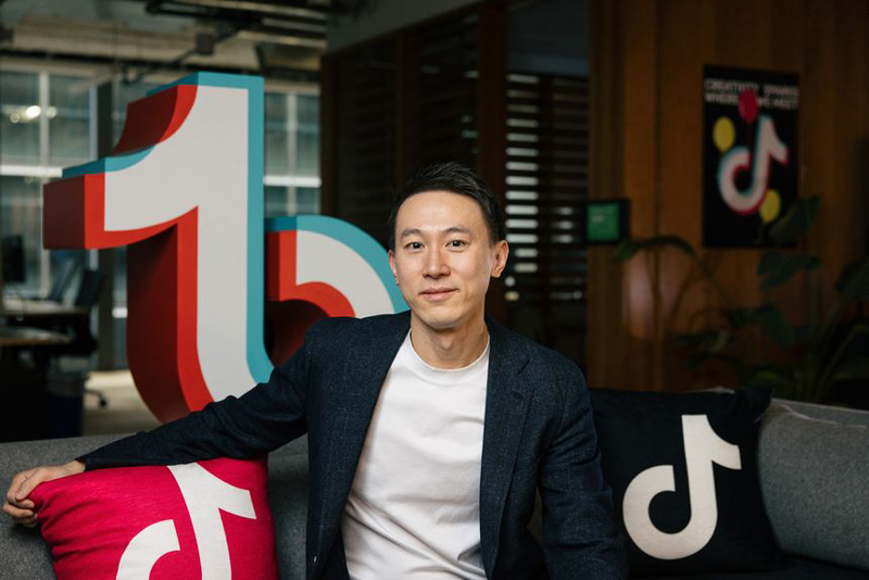 Shou Zi Chew (Chow Shu Si) CEO of TikTok since 2021