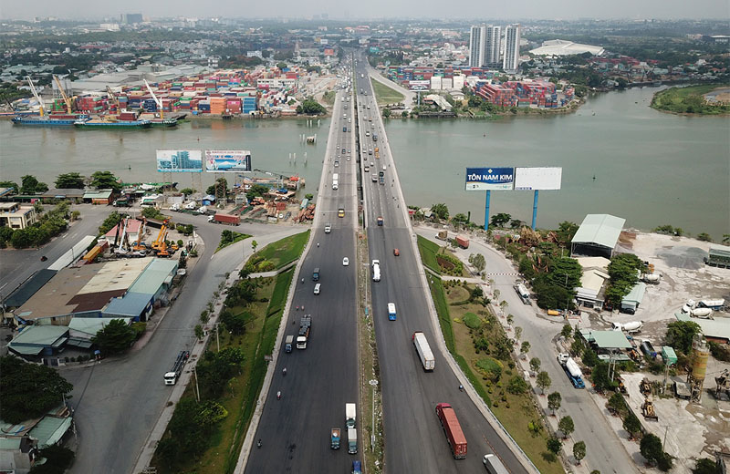 Bien Hoa city concentrates many of the country's leading large industrial parks