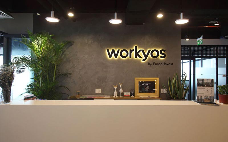 Workyos Viettel Complex owns a modern design and luxurious working space in District 10