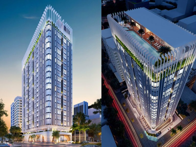 Saigon Luxury is one of the rare projects built near the historical center of HCMC.