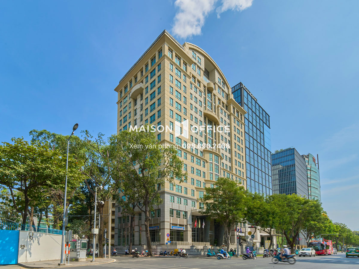 Saigon Tower is a rental office building in District 1 located on the frontage of Le Duan Street.