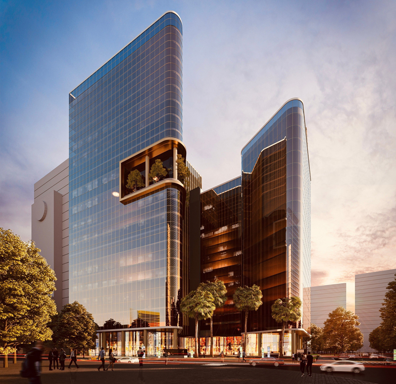 Ha Noi Hilton West is expected to become an attractive destination in Cau Giay district
