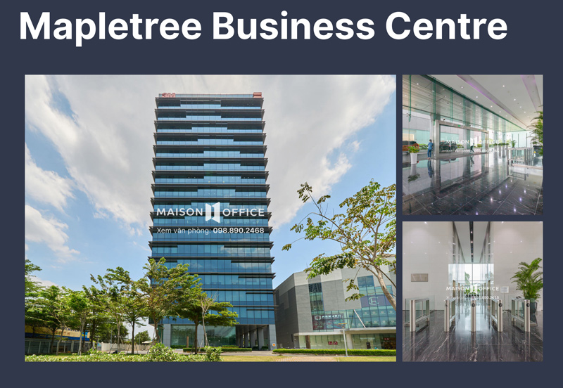 Office building for rent Mapletree Business Centre, District 7