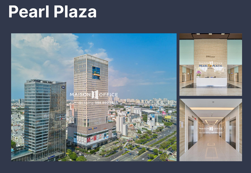 Pearl Plaza office building for rent, Binh Thanh District