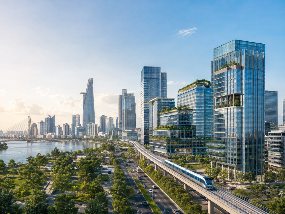 newest office buildings in Ho Chi Minh City
