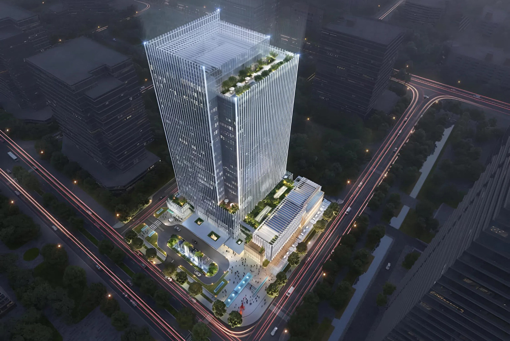 TAH Invest Tower is a high-end commercial and office complex project in Tay Ho Tay Urban Area.