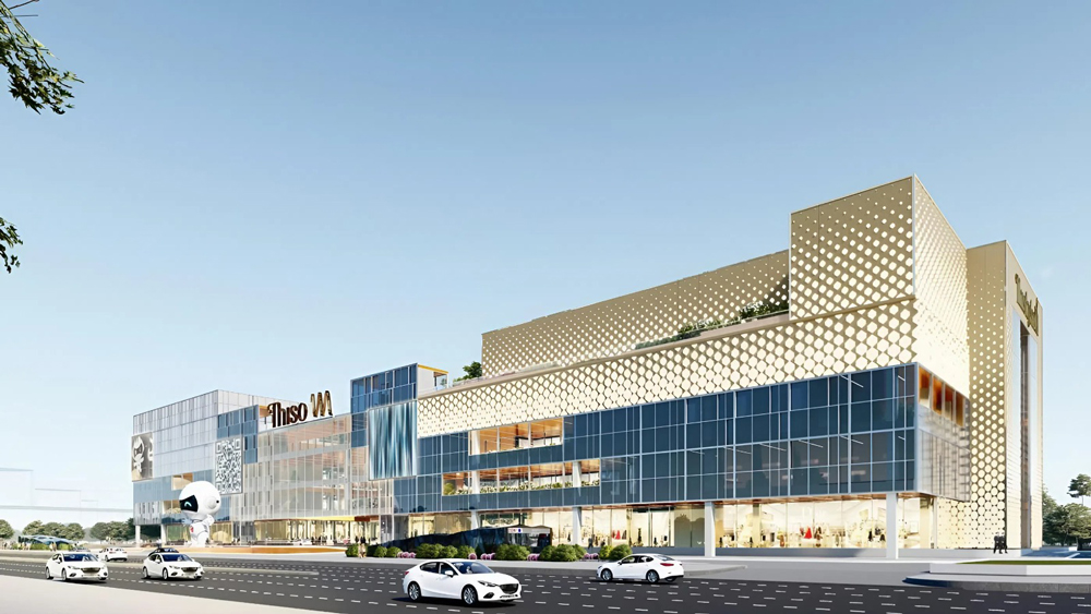 Thiso Mall Tay Ho Tay is built with a total floor area of ​​over 52,000m²