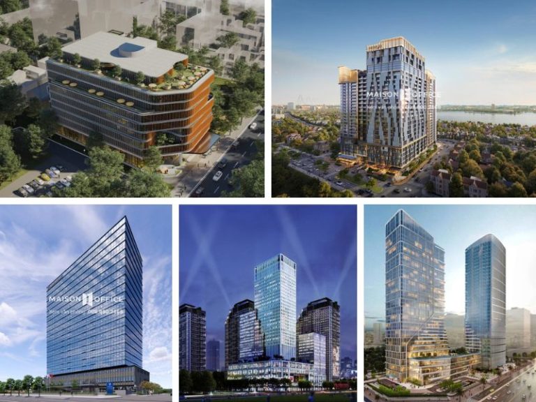 The Newest Office Buildings in Ha Noi 2023-2025
