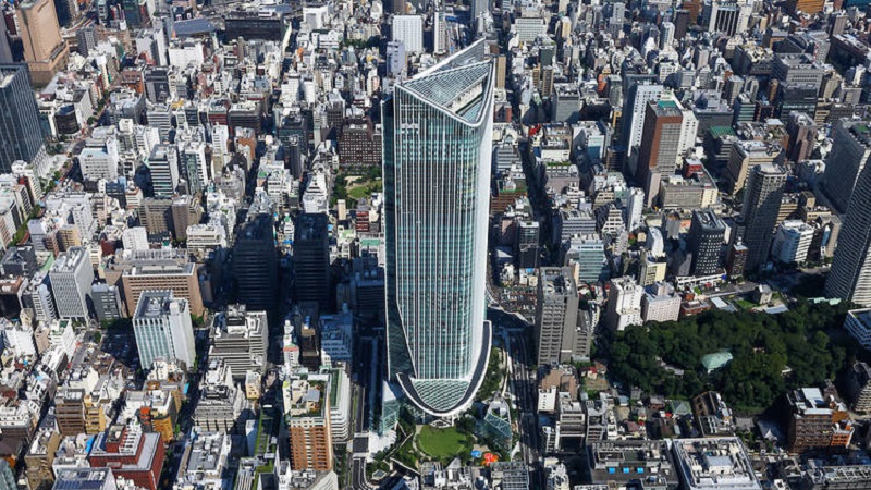 toranomon hill mori tower building