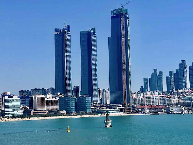 Haeundae LCT The Sharp Landmark Tower building