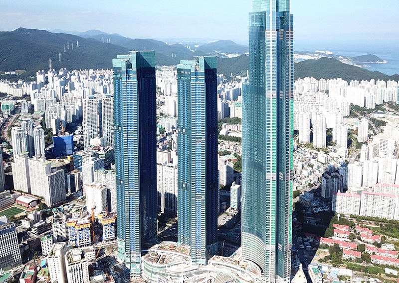 Haeundae LCT The Sharp Landmark Tower A building