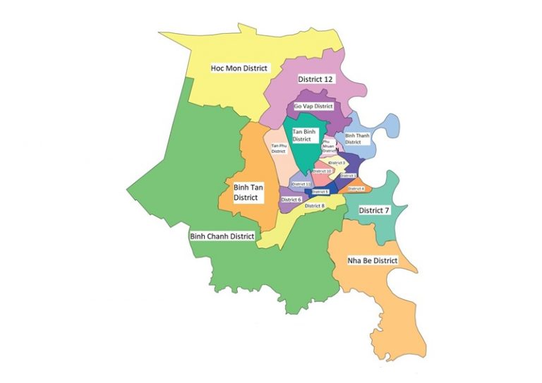 Updated List of Ho Chi Minh City’s 22 Districts [2024]