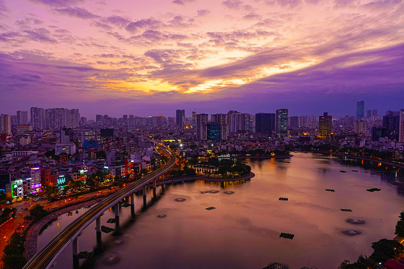 Largest floor area office building in Hanoi