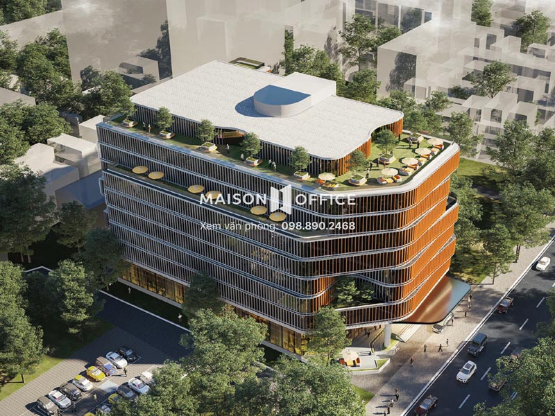 Largest floor area office building in Hanoi