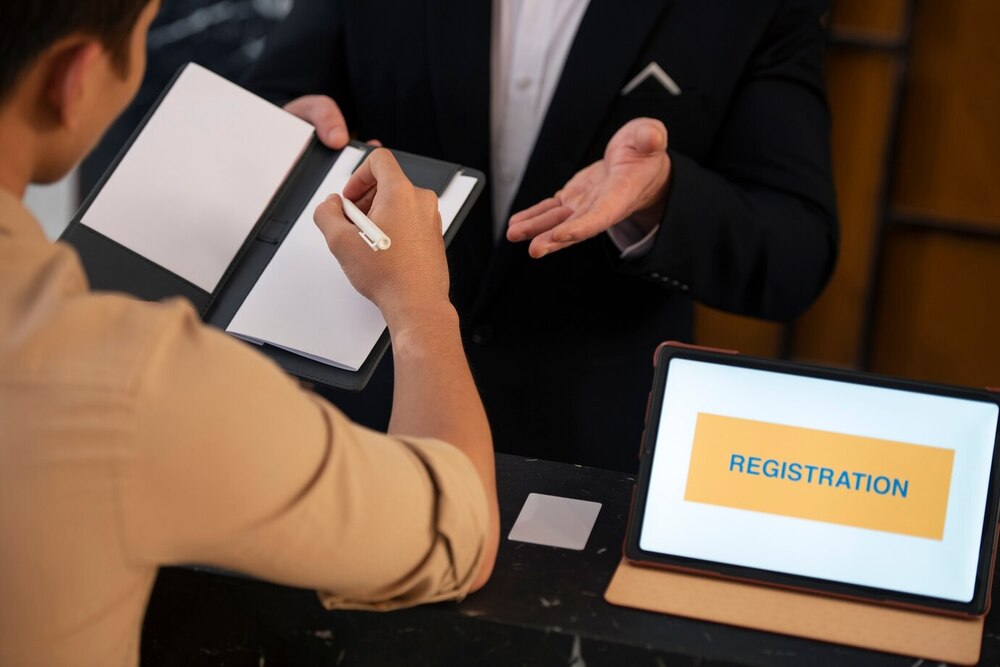 The DPI will cross-verify the physical documents with the online registration, confirm their validity