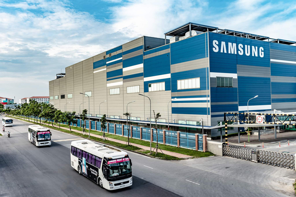 Samsung's first factory in Bac Ninh - a corporation with great influence on Vietnam's economy