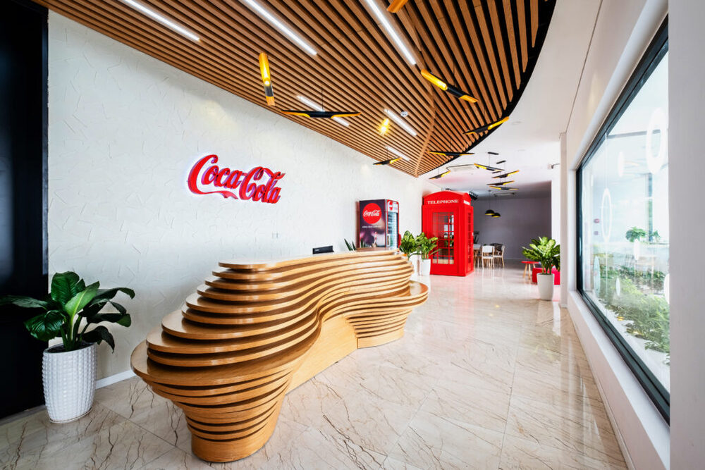 Coca-Cola is a multinational company that is very famous in Vietnam, with a strong presence in both production and community activities