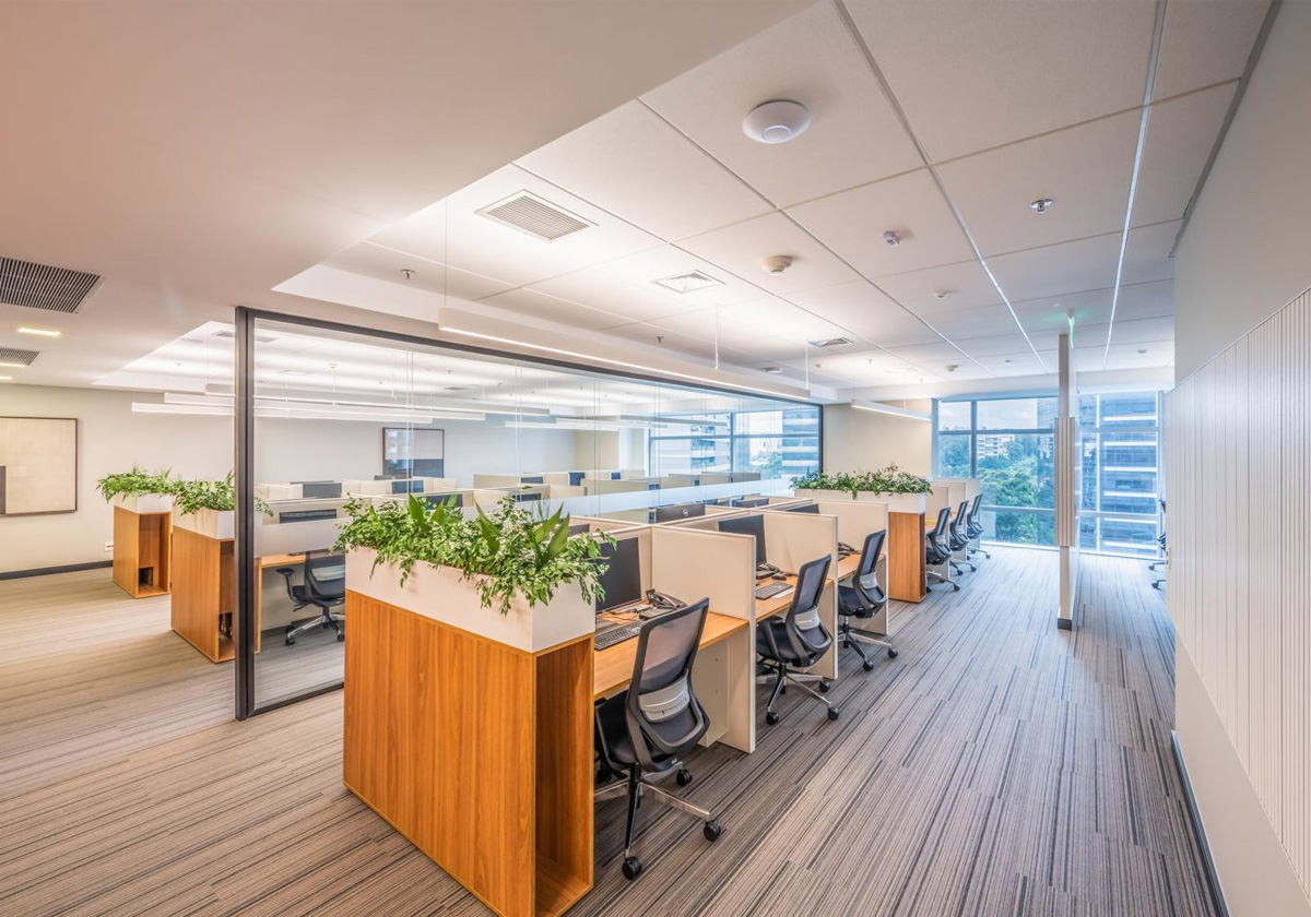 Electricity for air conditioning is a major hidden office cost